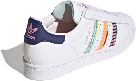 adidas superstar groen oranje